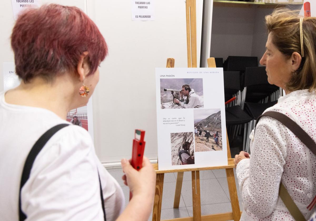 Una exposición en el barrio Belén homenajea a Jesús Anta