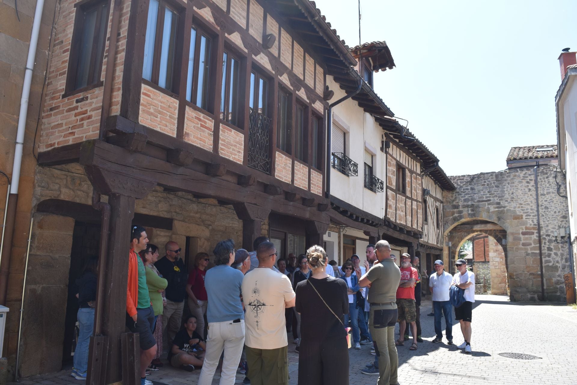 Caminar y charlar en Aguilar de Campoo