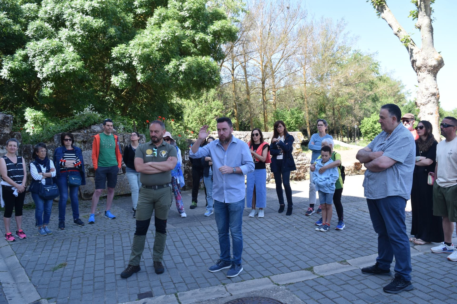 Caminar y charlar en Aguilar de Campoo