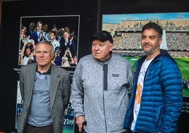 Forment, en el centro, fue el autor de un gol decisivo en el título de 1971.