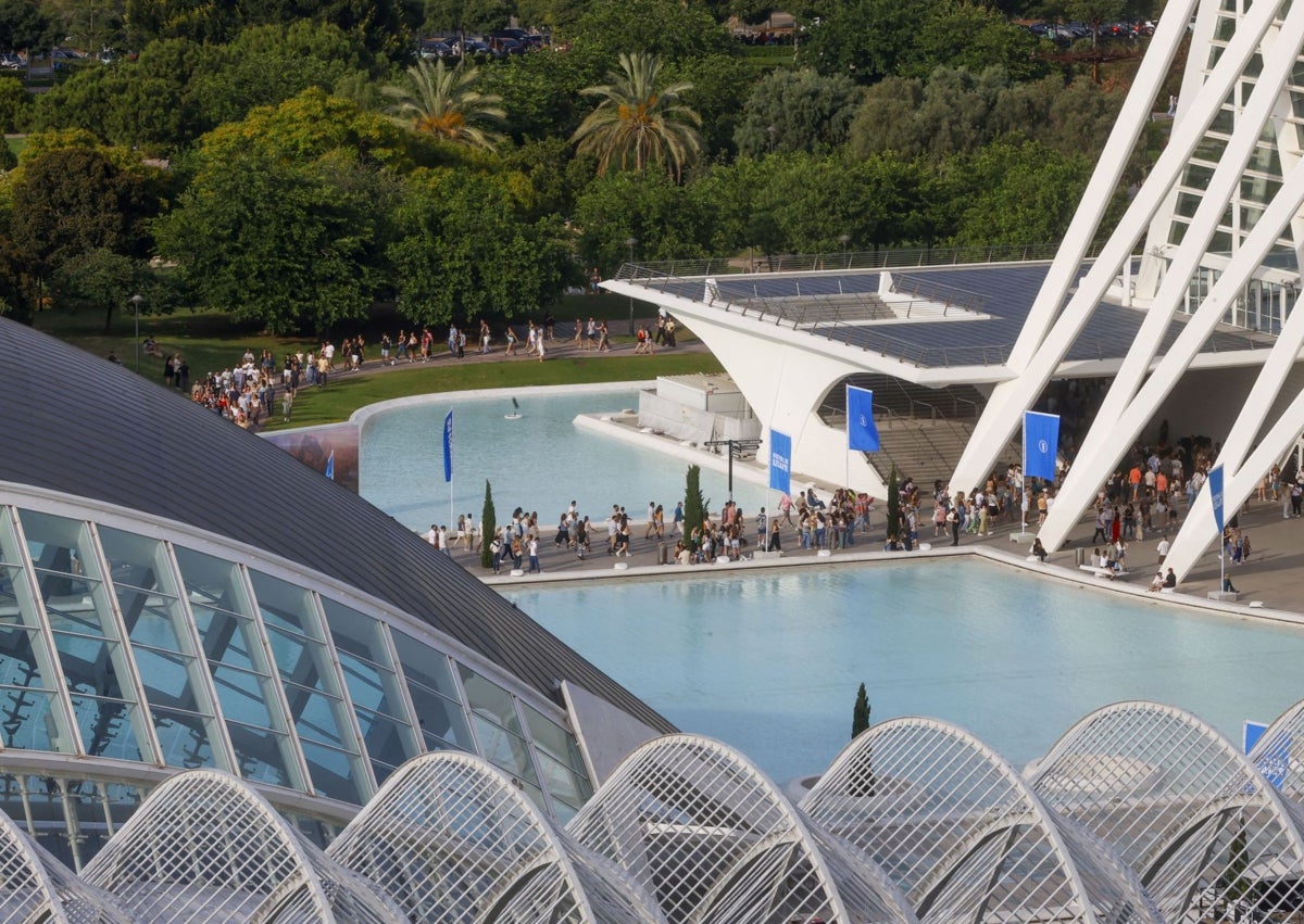 Imagen secundaria 1 - La cara B de los conciertos en la Ciudad de las Artes: «Le hemos pagado un hotel a mi hijo para que pueda estudiar»