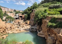 Poza de El Paraíso en Buñol.