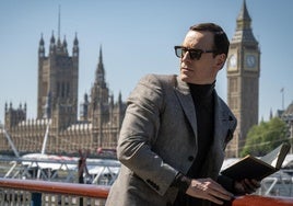 Michael Fassbender, en un fotograma de 'Confidencial'.