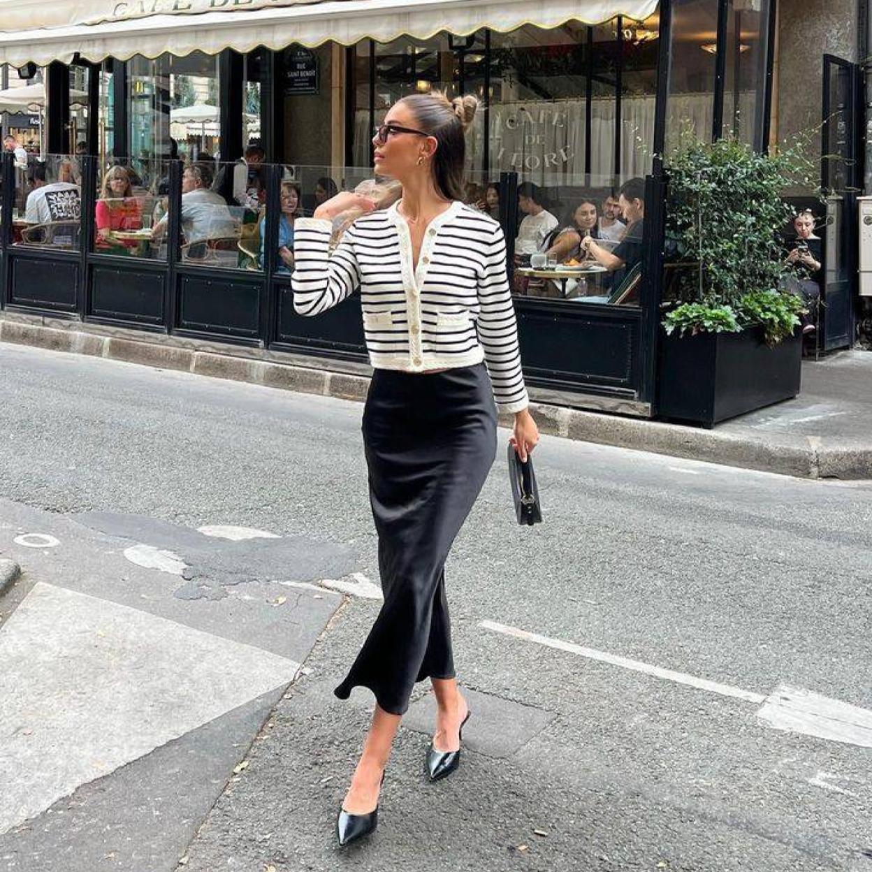Looks de las francesas con básicos que copiarás a diario en invierno