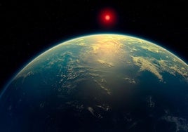 imulación del exoplaneta K2-18b.