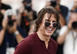 El actor estadounidense, a su llegada al Palacio de Festivales de Cannes.