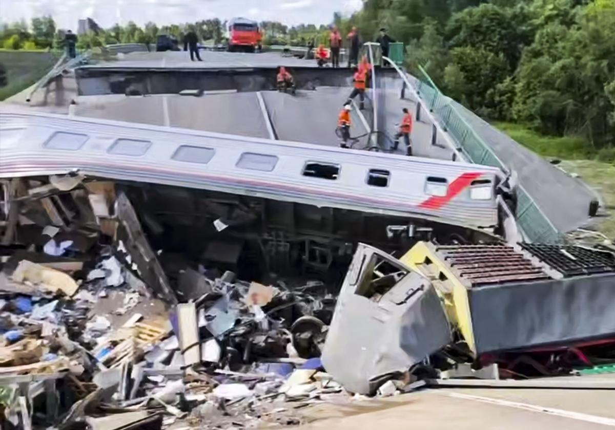 Rusia investiga como terrorismo el colapso de dos puentes que ha causado 7 muertos y casi 70 heridos