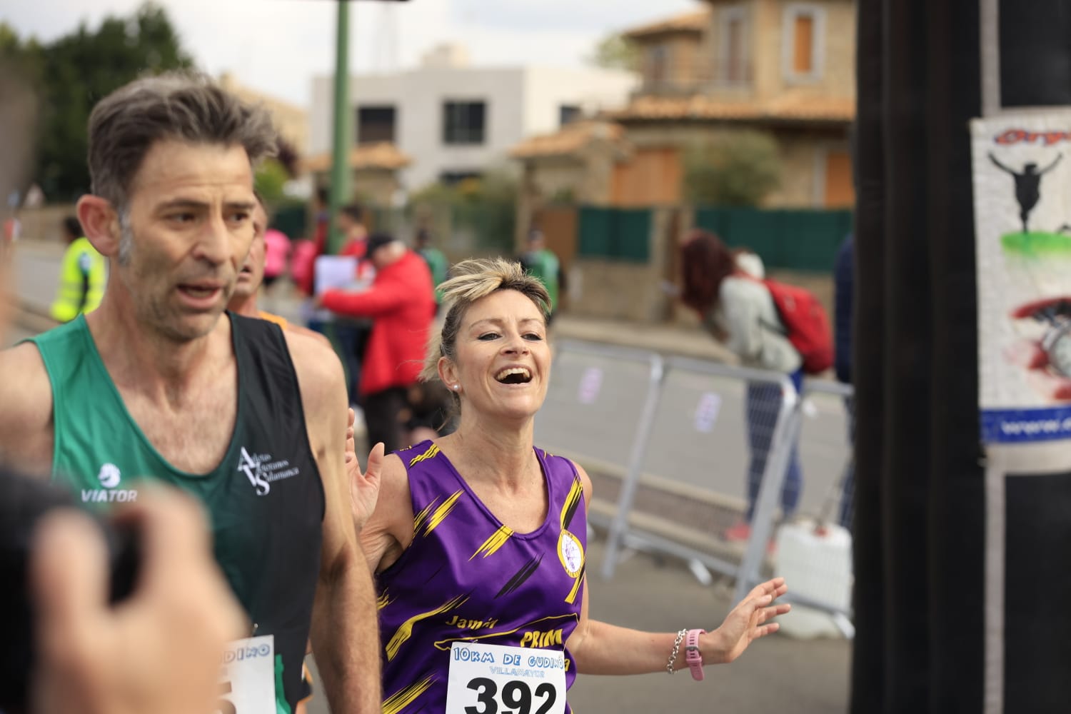 La solidaria carrera de Gudino por Villamayor, en imágenes
